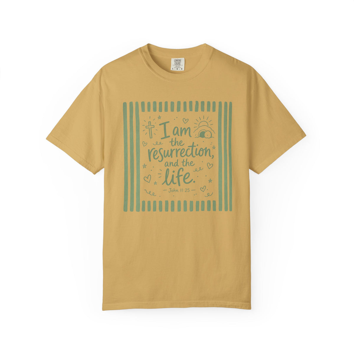Unisex Garment-Dyed T-shirt Bible verse
