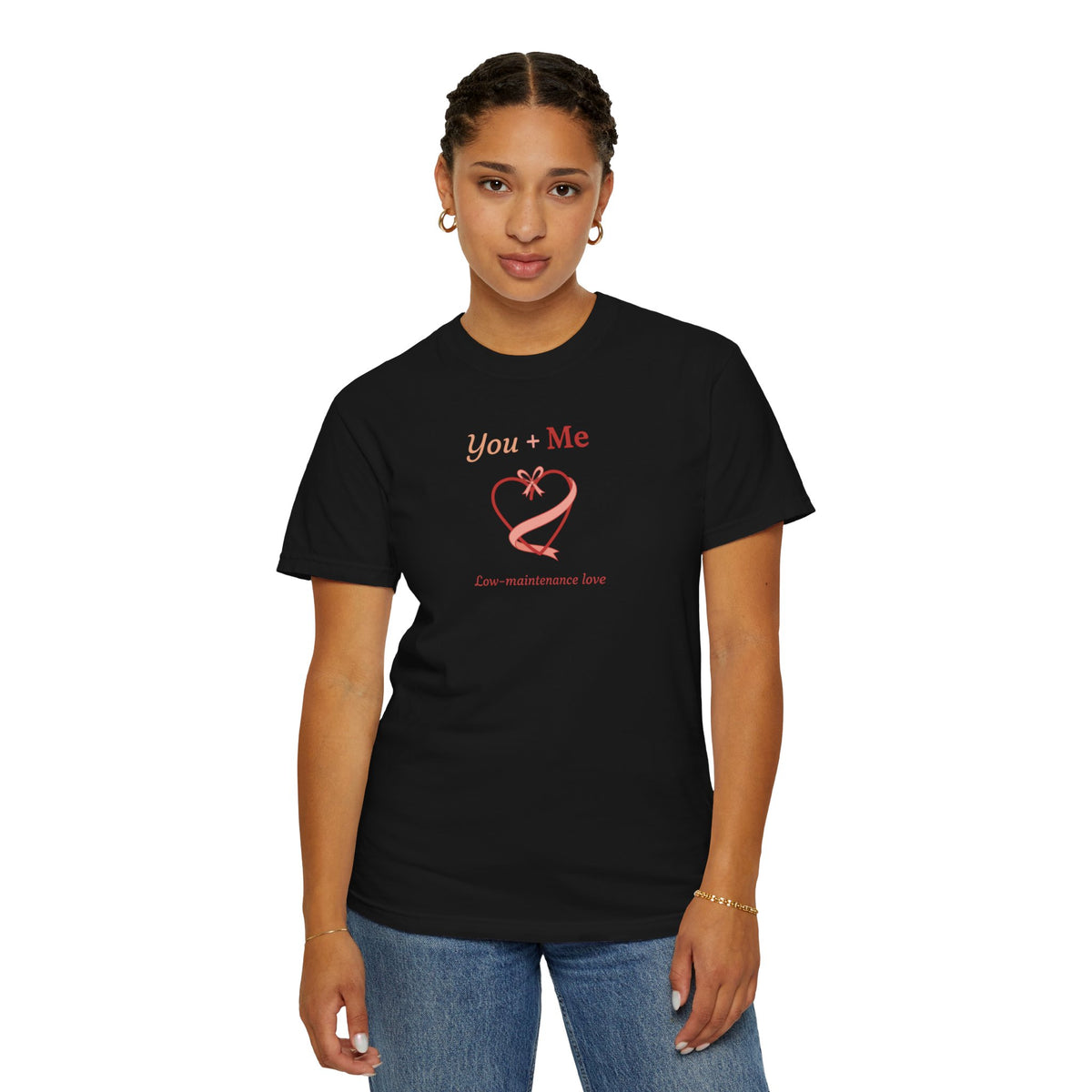 Unisex Garment-Dyed T-shirt, you And Me