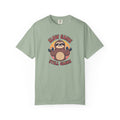 Unisex Garment-Dyed T-shirt, sloth workout
