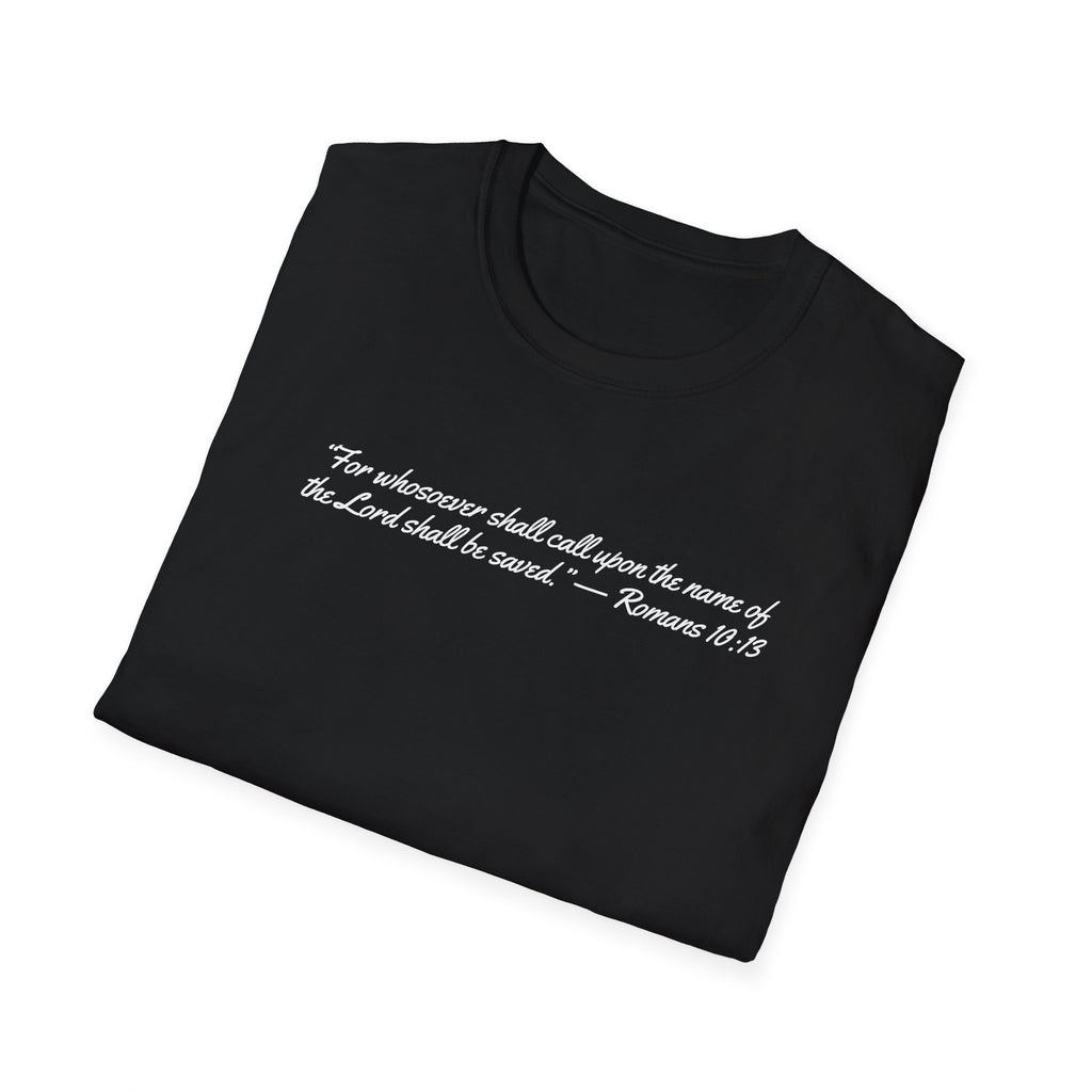 Unisex Softstyle T-Shirt, Bible Verse