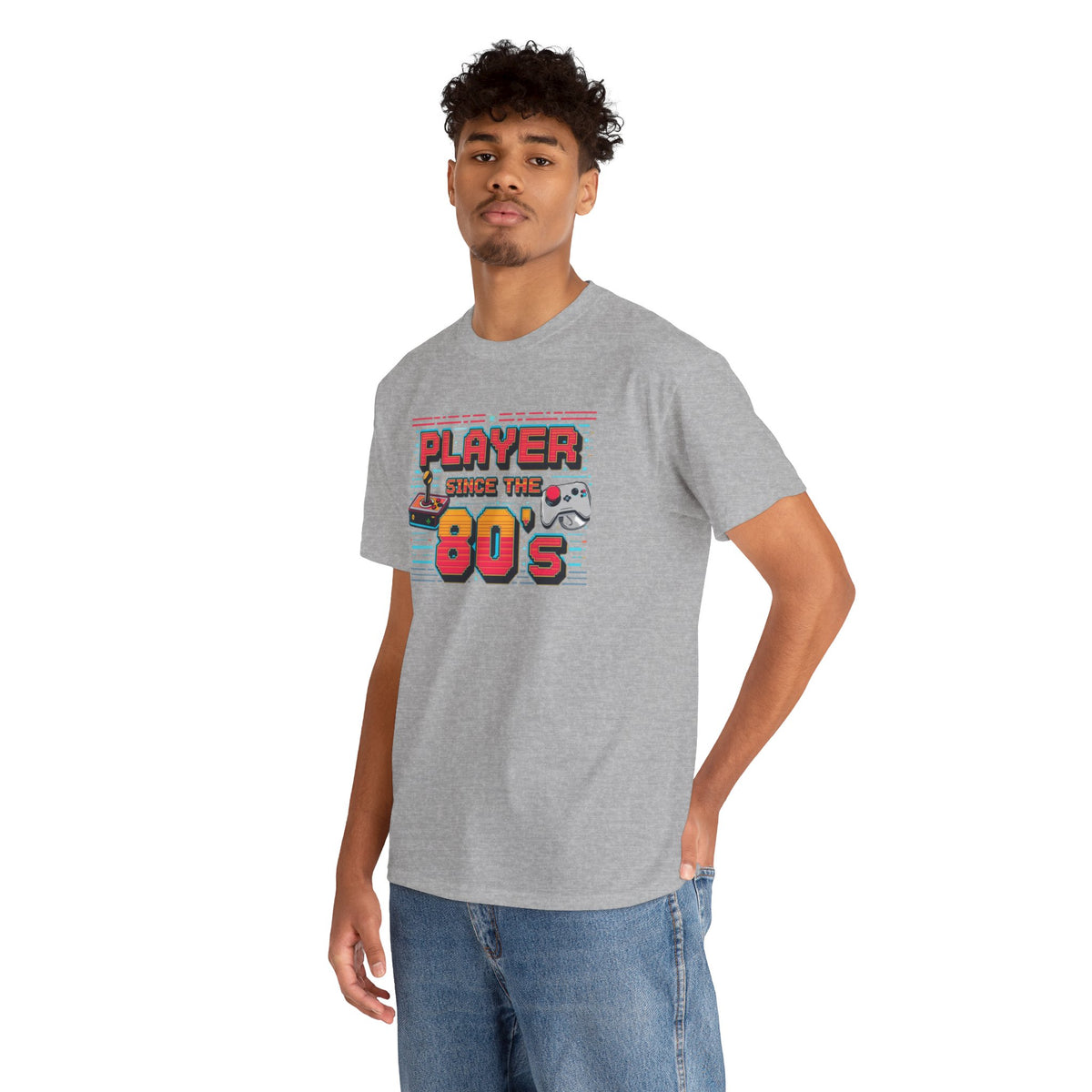 Unisex Heavy Cotton Tee, 80's game