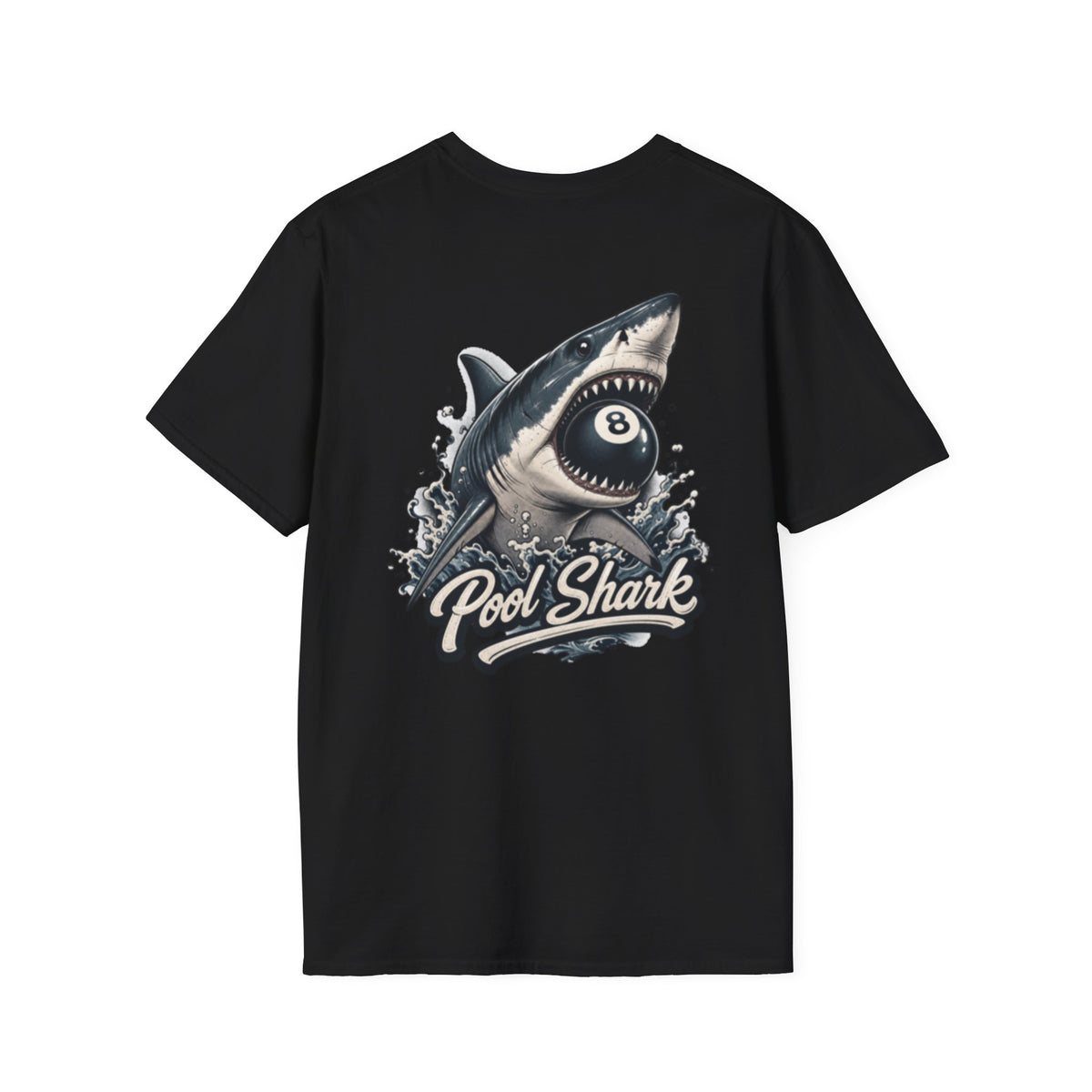 Unisex Softstyle T-Shirt, pool player t-shirt