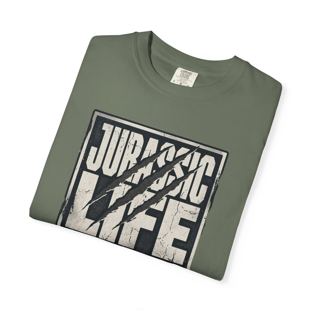 Unisex Garment-Dyed T-shirt, Jurassic life