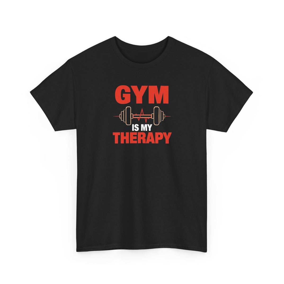 Unisex Heavy Cotton Tee, gym therapy