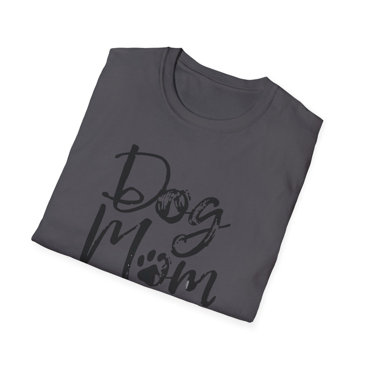 Unisex Softstyle T-Shirt, Dog Mom Shirt, Cute Dog Lover Tee, Gift for Dog Mom