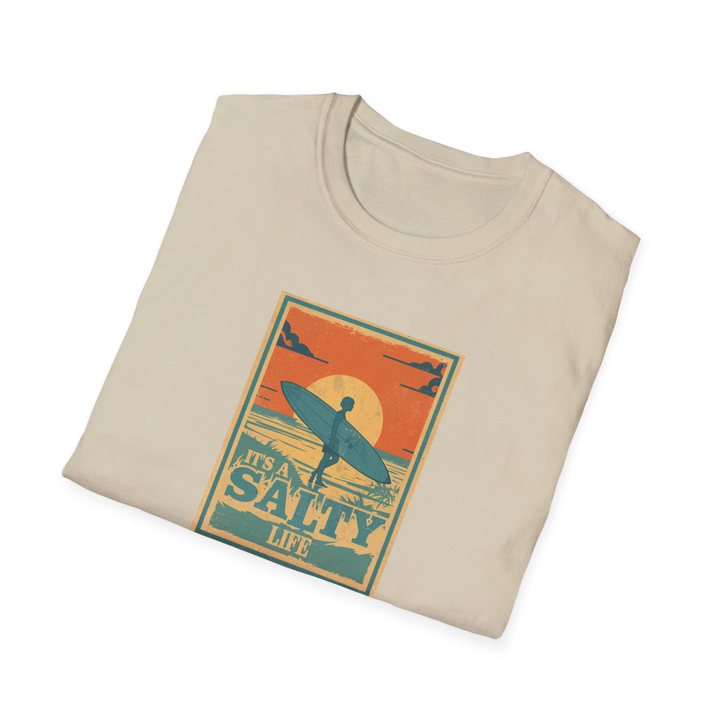 Unisex Softstyle T-Shirt, salty life shirt