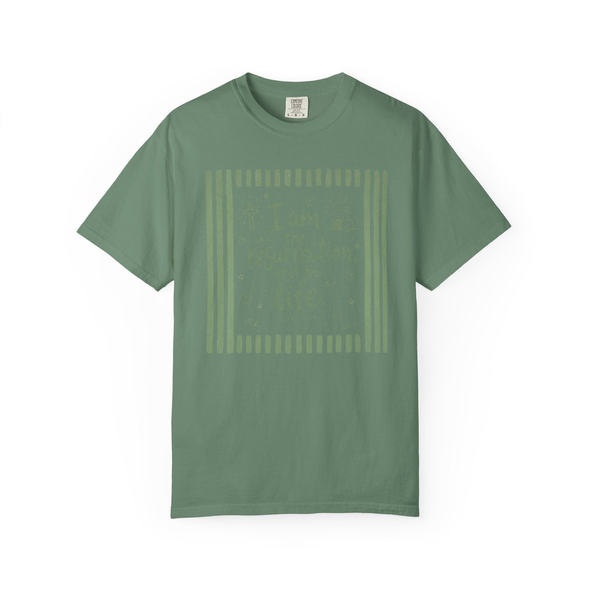 Unisex Garment-Dyed T-shirt Bible verse