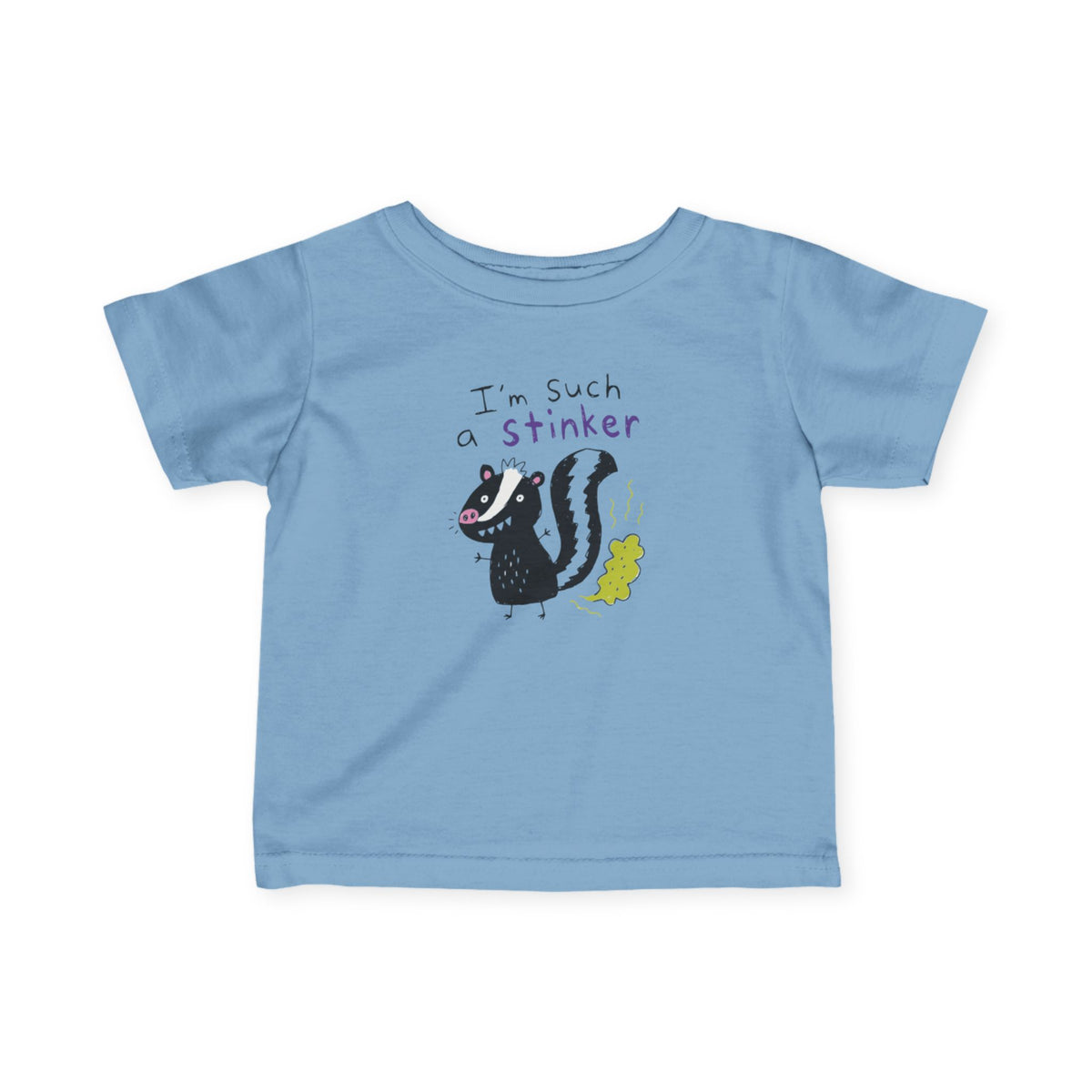 Infant Fine Jersey Tee, stinker funny pun t-shirt