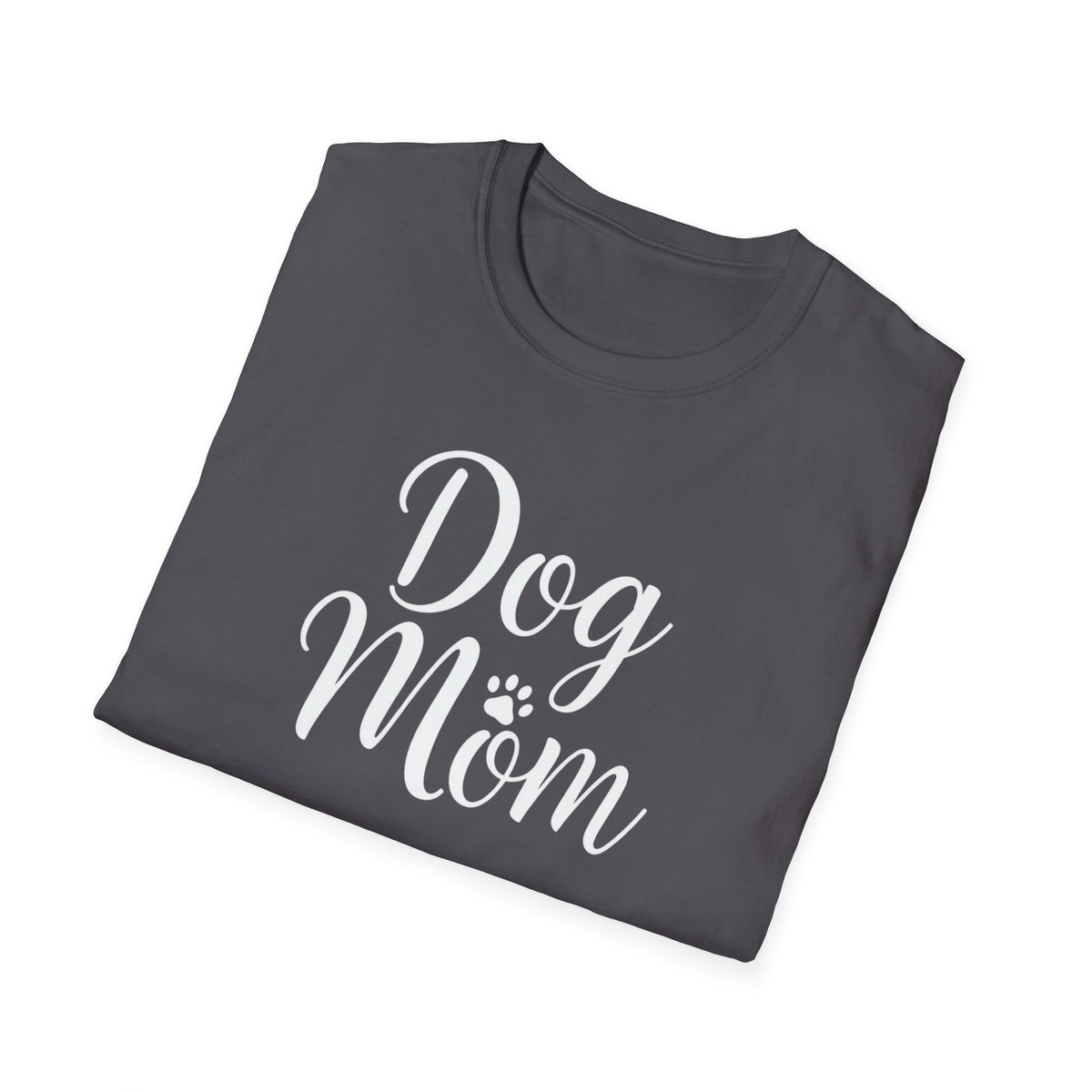 Unisex Softstyle T-Shirt, Dog Mom Shirt, Cute Dog Lover Tee, Gift for Dog Mom