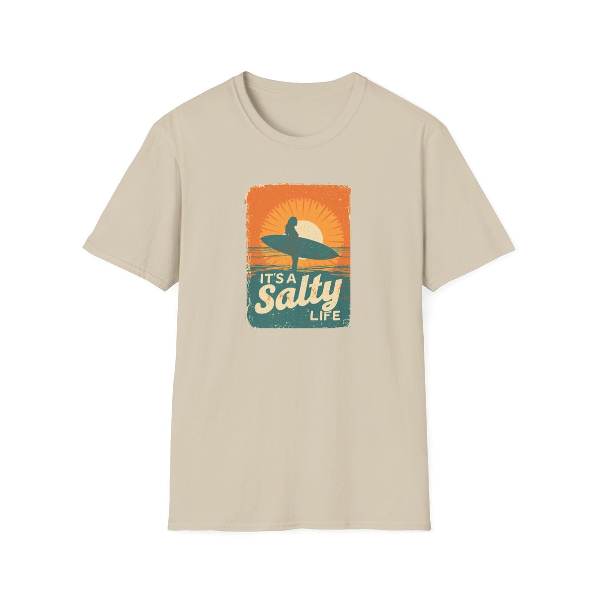 Unisex Softstyle T-Shirt,salty life