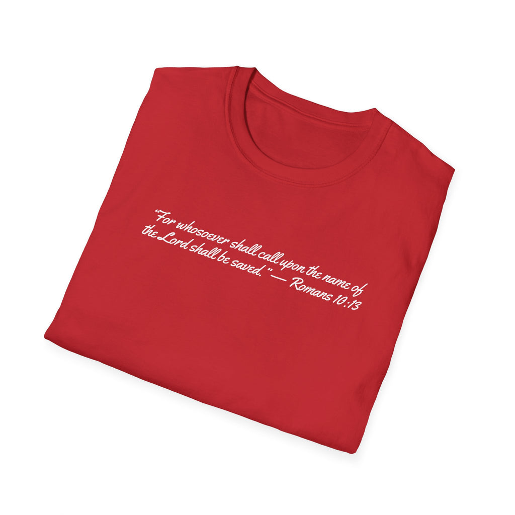 Unisex Softstyle T-Shirt, Bible Verse