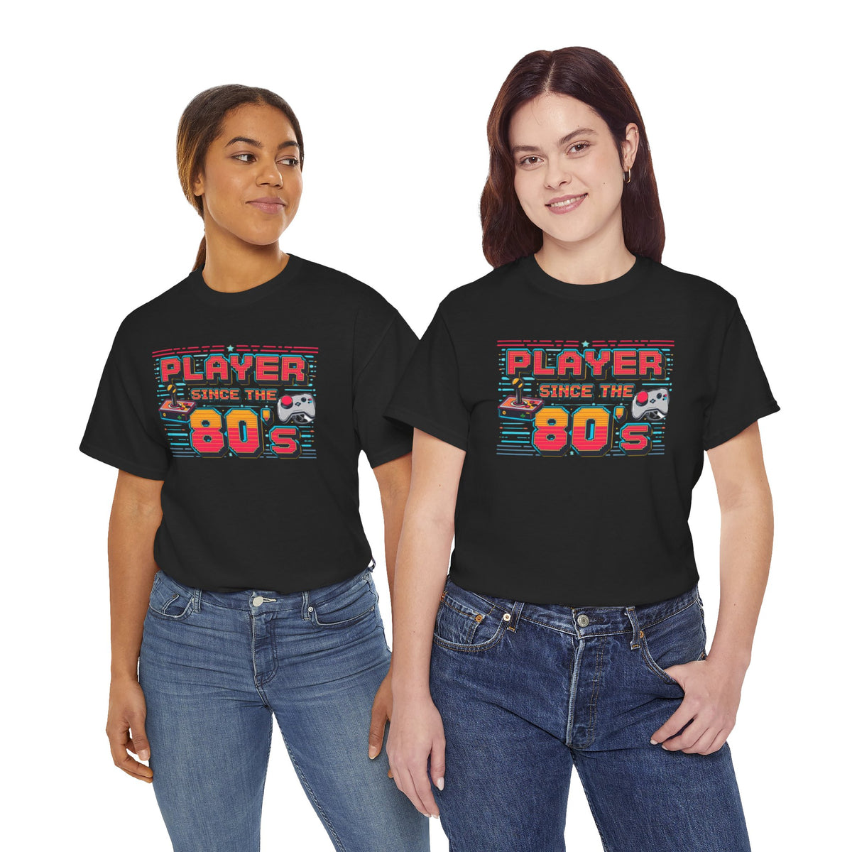 Unisex Heavy Cotton Tee, 80's game