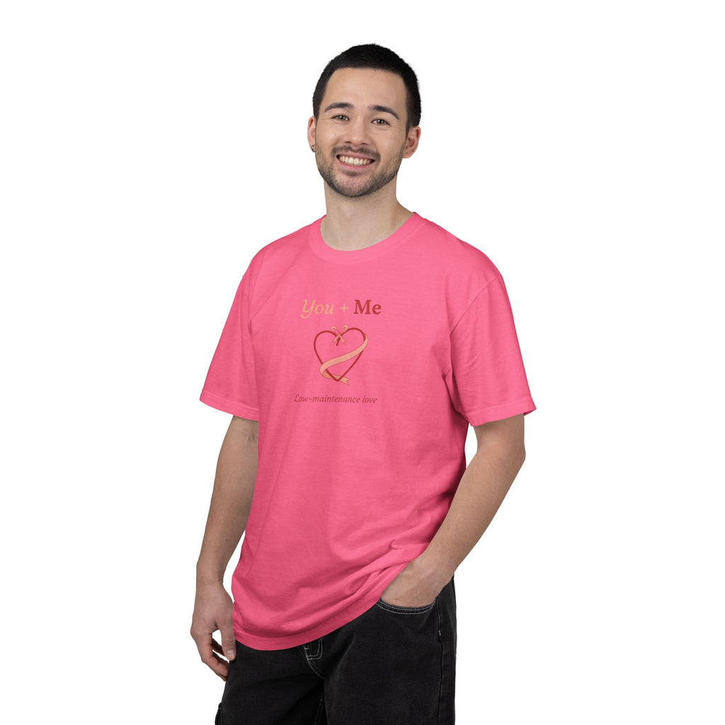 Unisex Garment-Dyed T-shirt, you And Me