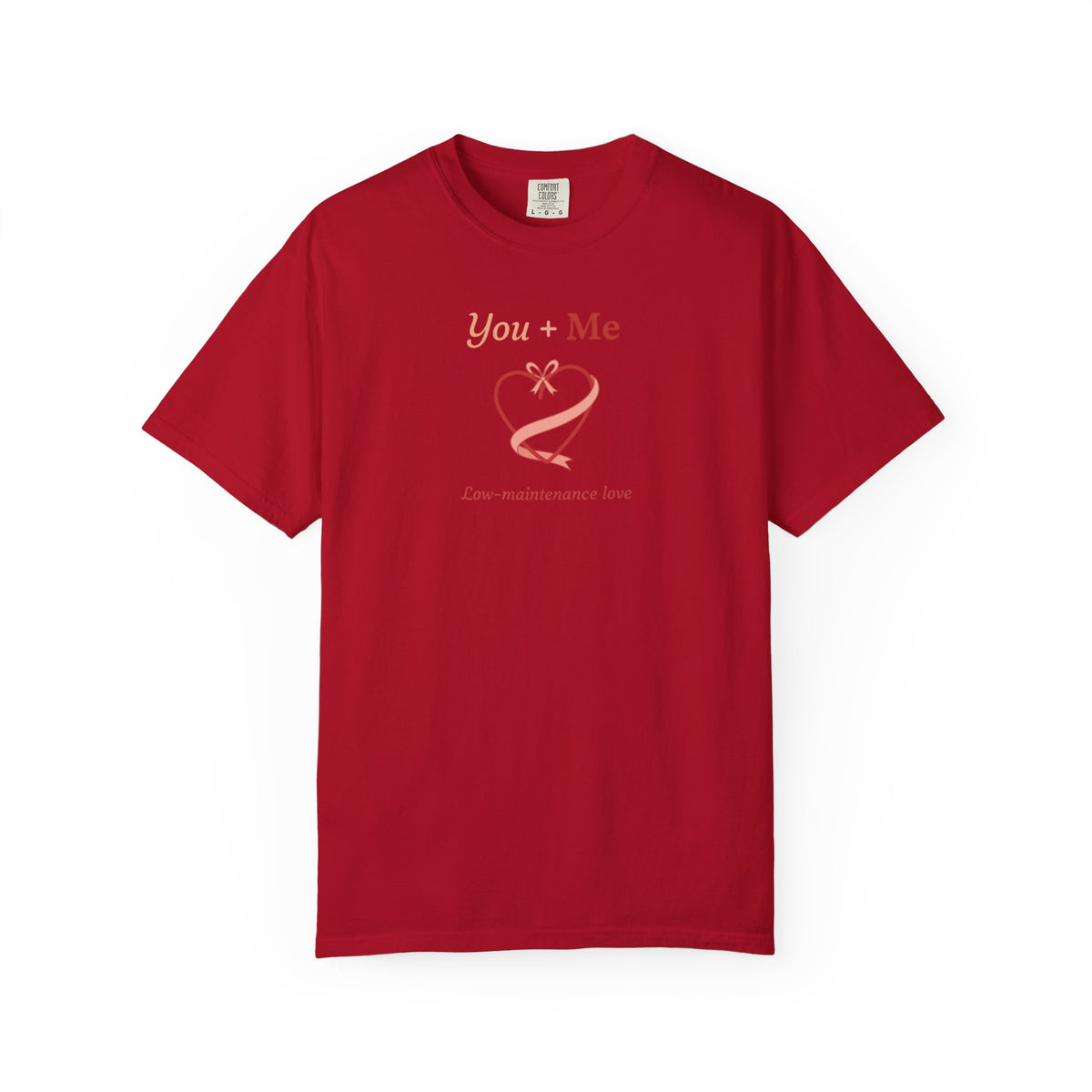 Unisex Garment-Dyed T-shirt, you And Me