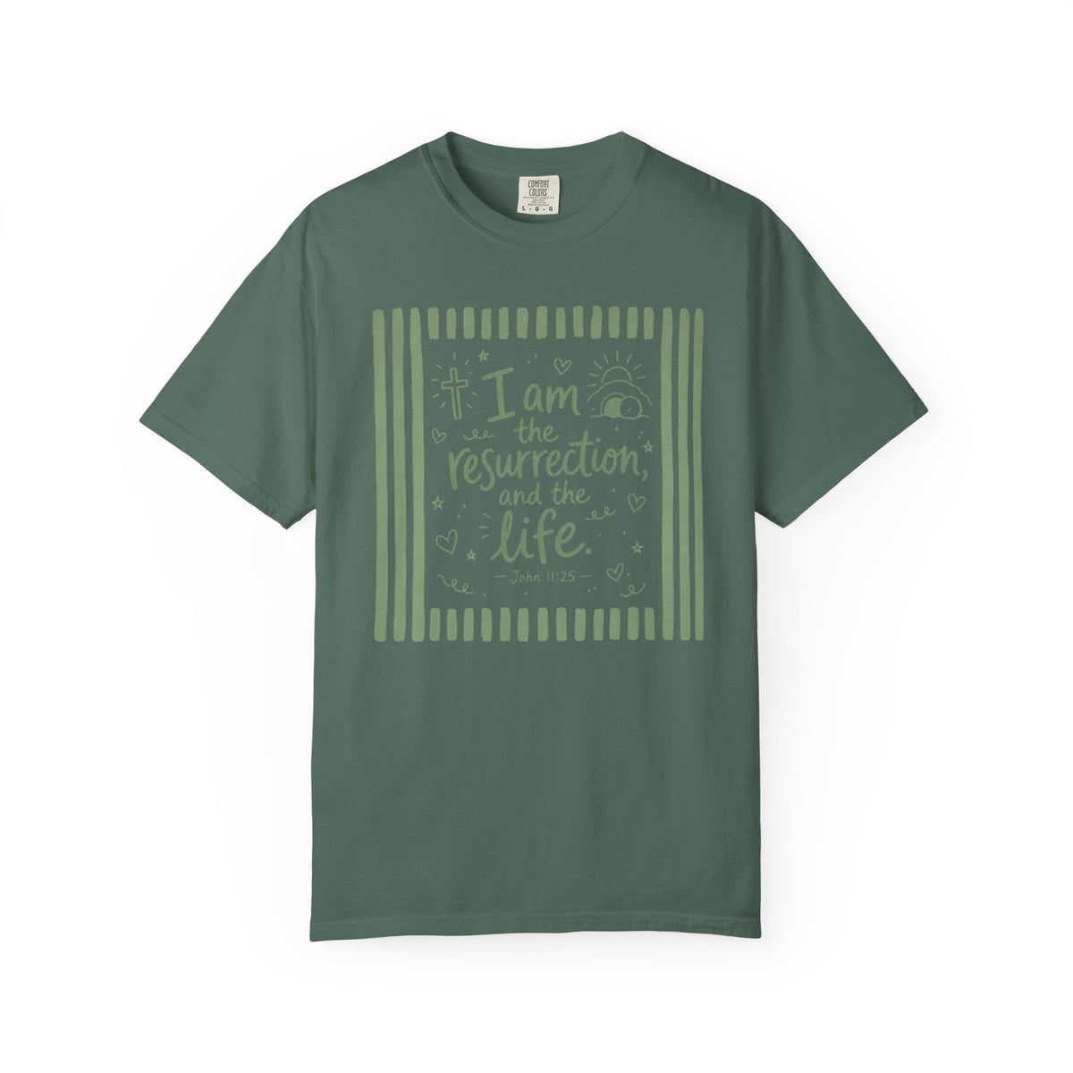 Unisex Garment-Dyed T-shirt Bible verse