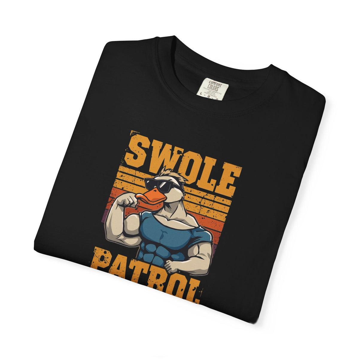 Unisex Garment-Dyed T-shirt, duck work out