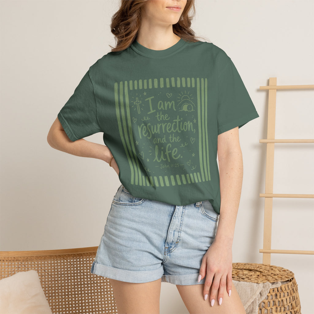 Unisex Garment-Dyed T-shirt Bible verse