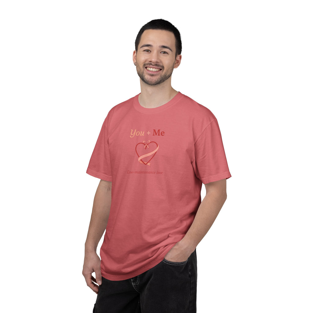 Unisex Garment-Dyed T-shirt, you And Me