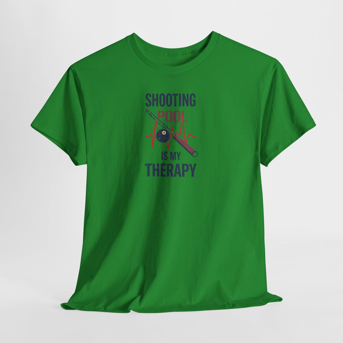 Unisex Heavy Cotton Tee, shooting pool