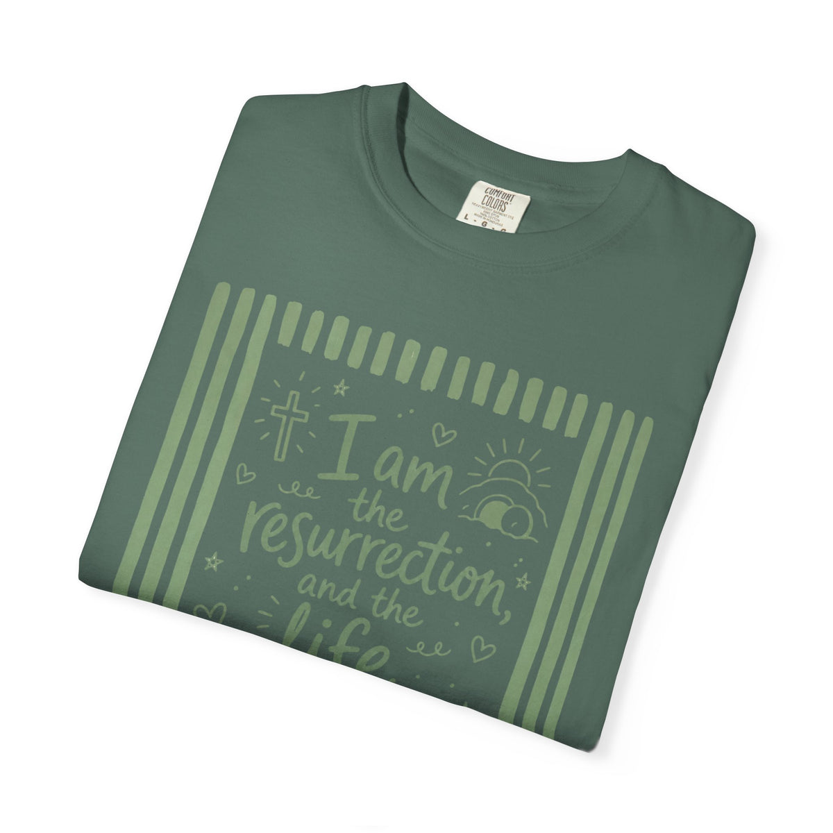 Unisex Garment-Dyed T-shirt Bible verse