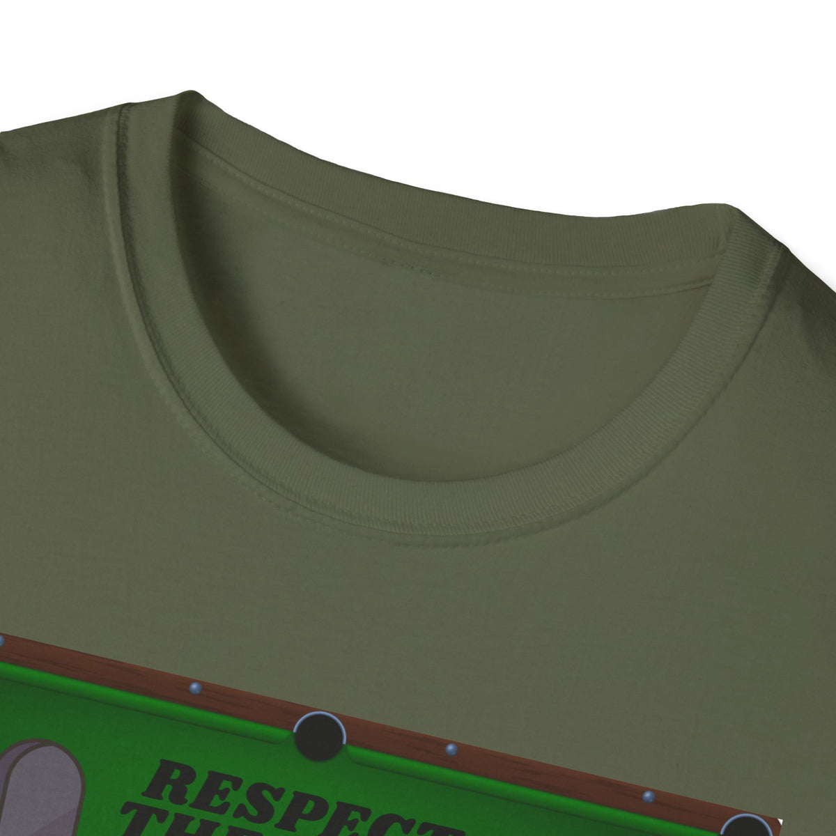 Unisex Softstyle T-Shirt, pool player