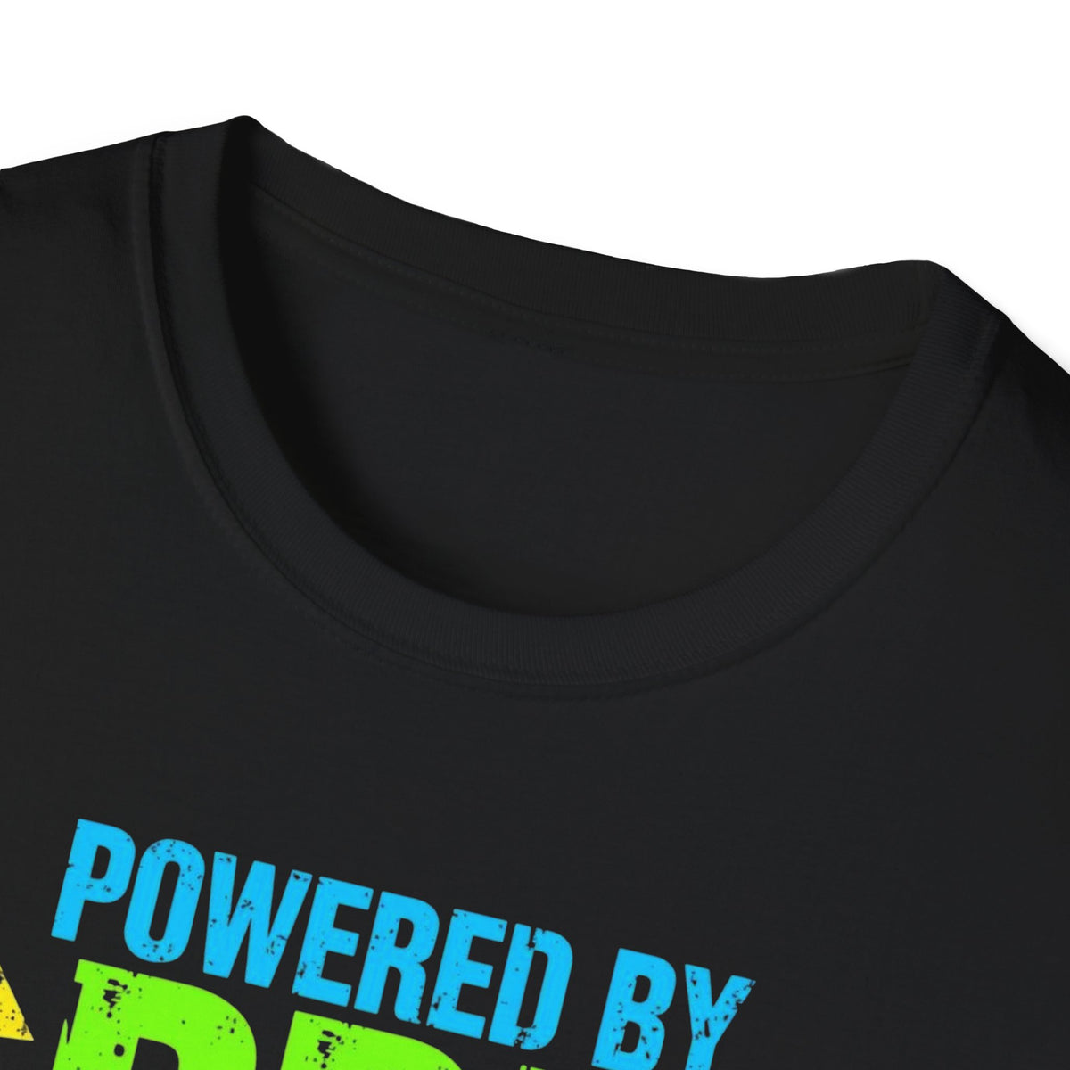 Unisex Softstyle T-Shirt,Powered By Pre Workout Shirt, Gym Motivation Tee, Fitness Lover Shirt, Bodybuilding Shirt, Comfort Colors Gym Tee