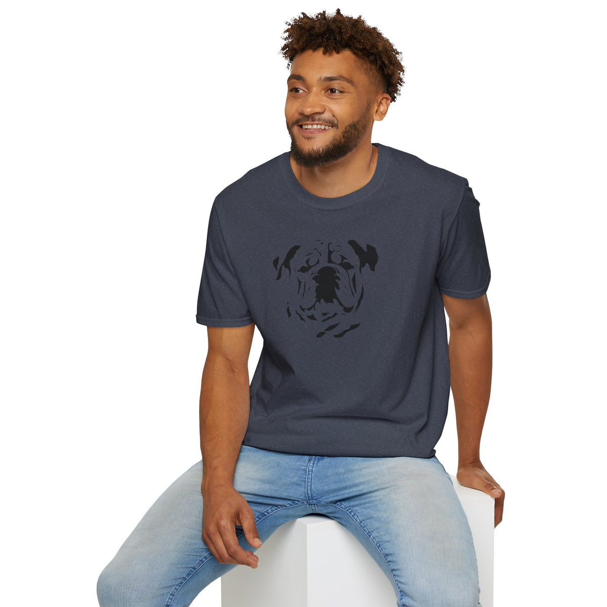 Unisex Softstyle T-Shirt, Bull Dog