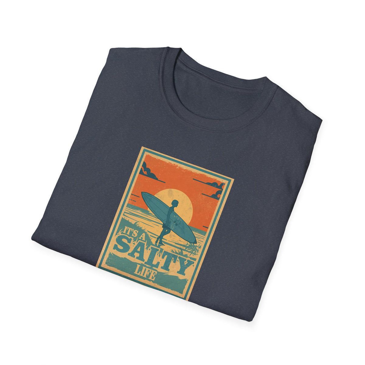 Unisex Softstyle T-Shirt, salty life shirt