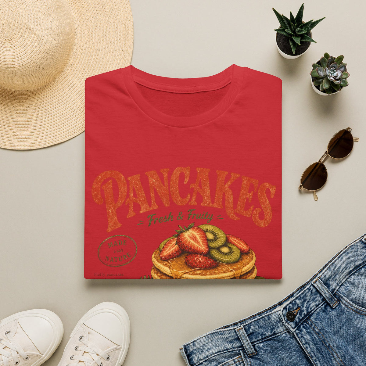 Unisex Softstyle T-Shirt, Breakfast Pancakes Shirt