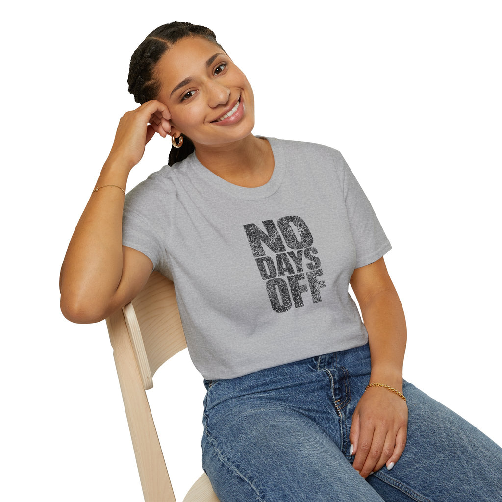 Unisex Softstyle T-Shirt, no days off