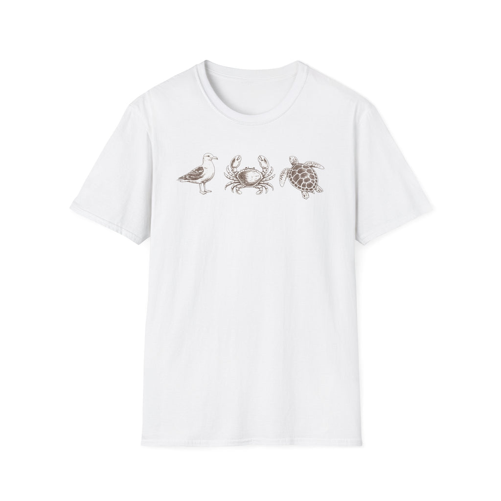 Unisex Softstyle T-Shirt, beach life