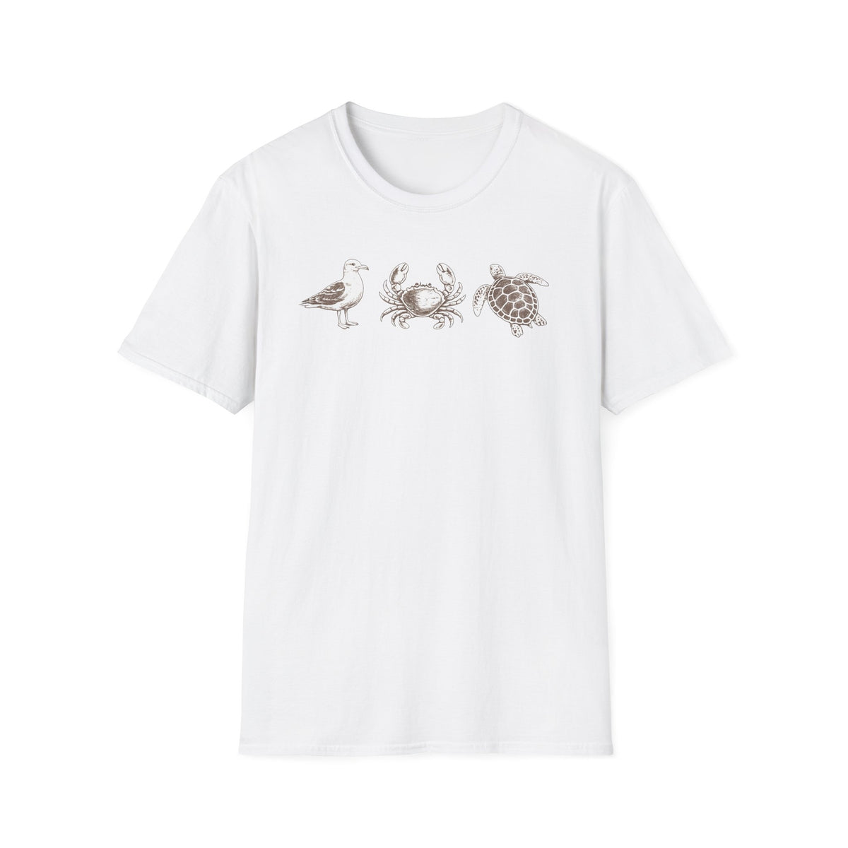 Unisex Softstyle T-Shirt, beach life