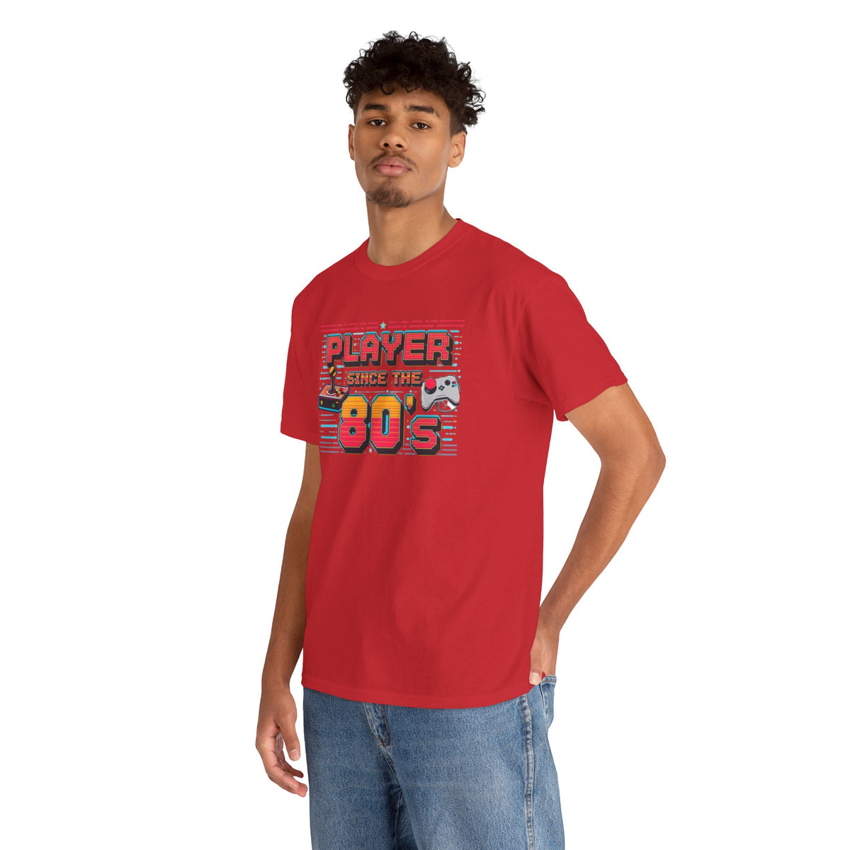 Unisex Heavy Cotton Tee, 80's game