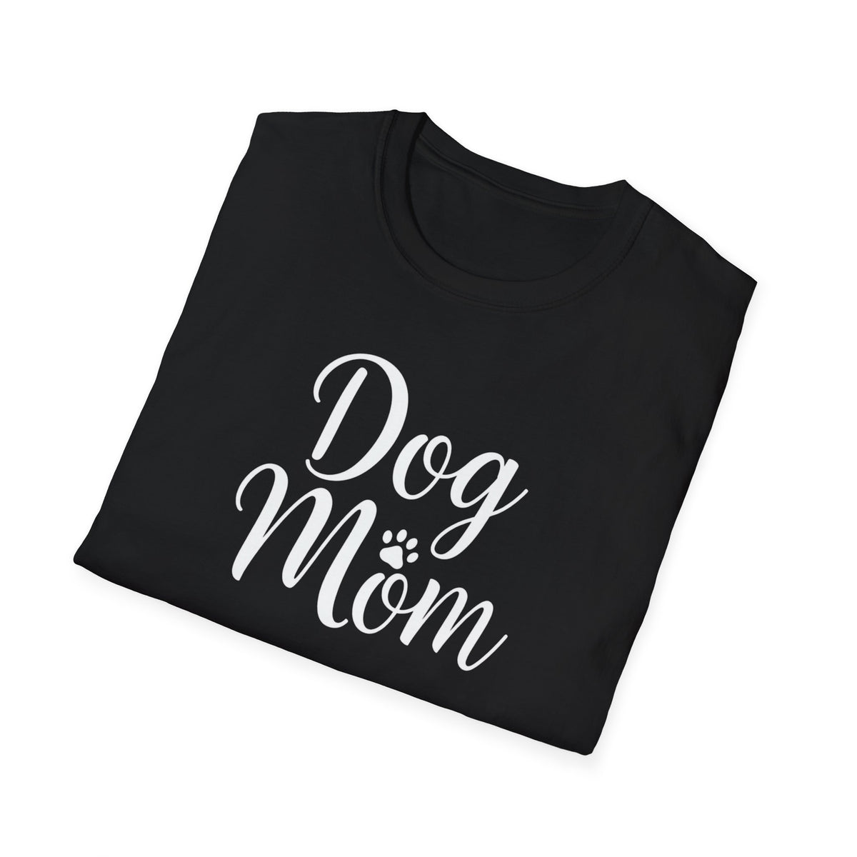 Unisex Softstyle T-Shirt, Dog Mom Shirt, Cute Dog Lover Tee, Gift for Dog Mom