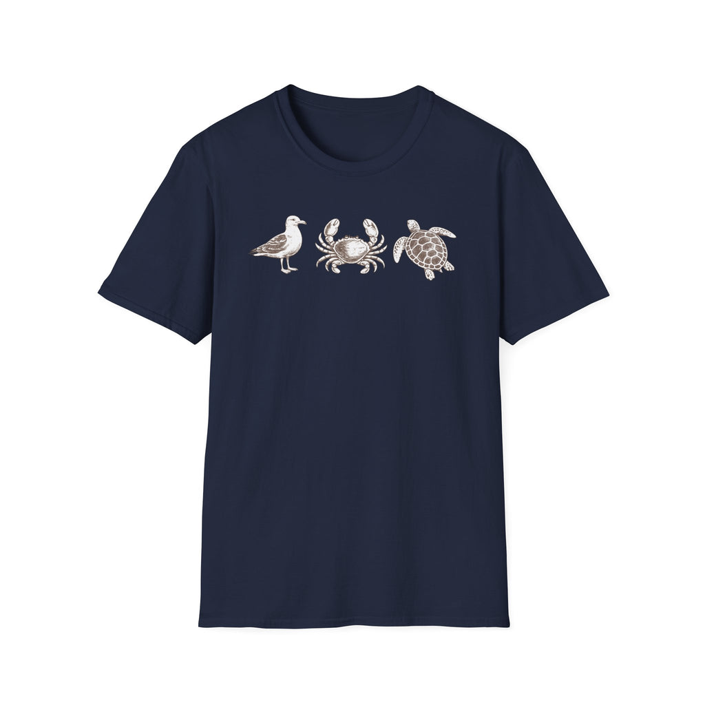 Unisex Softstyle T-Shirt, beach life