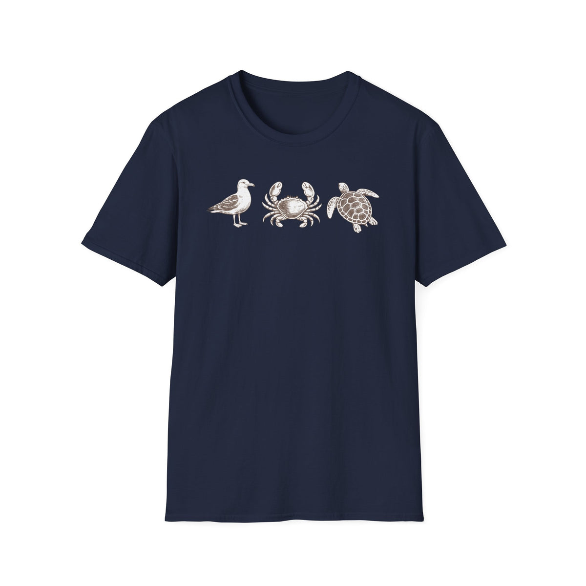 Unisex Softstyle T-Shirt, beach life