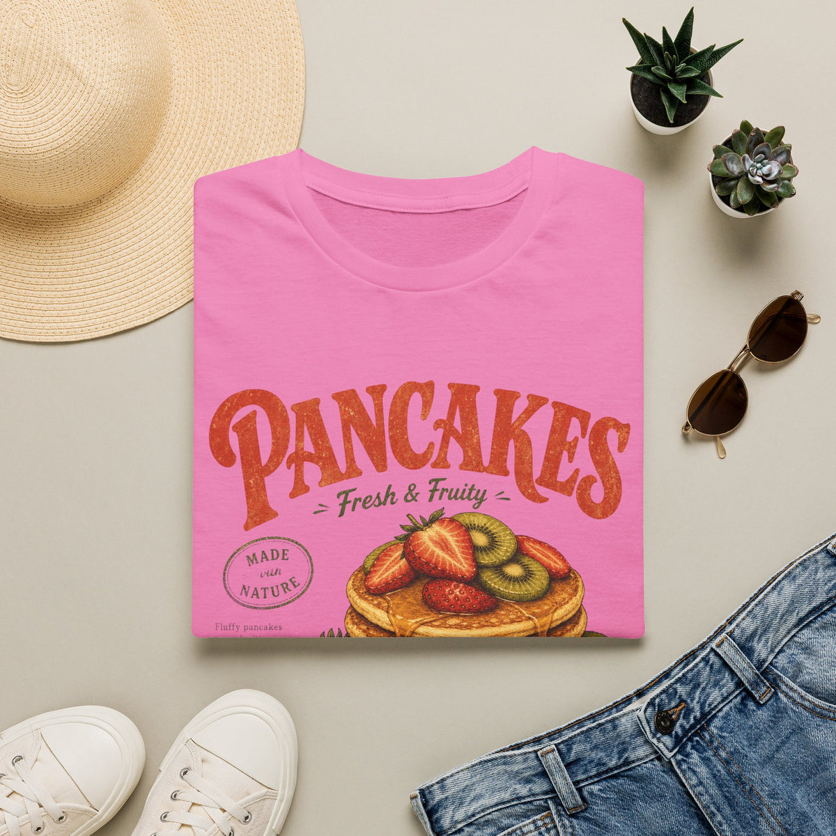 Unisex Softstyle T-Shirt, Breakfast Pancakes Shirt