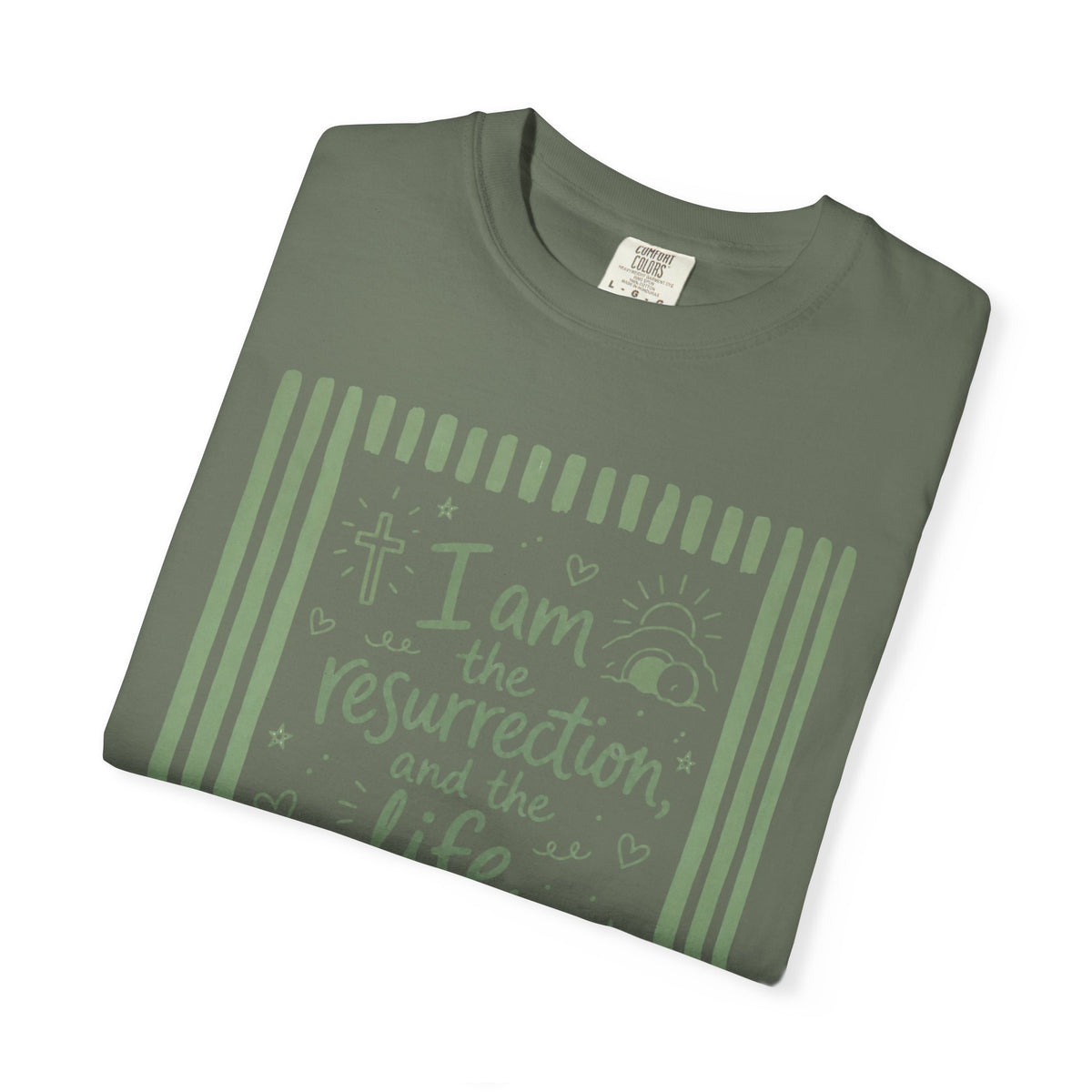 Unisex Garment-Dyed T-shirt Bible verse