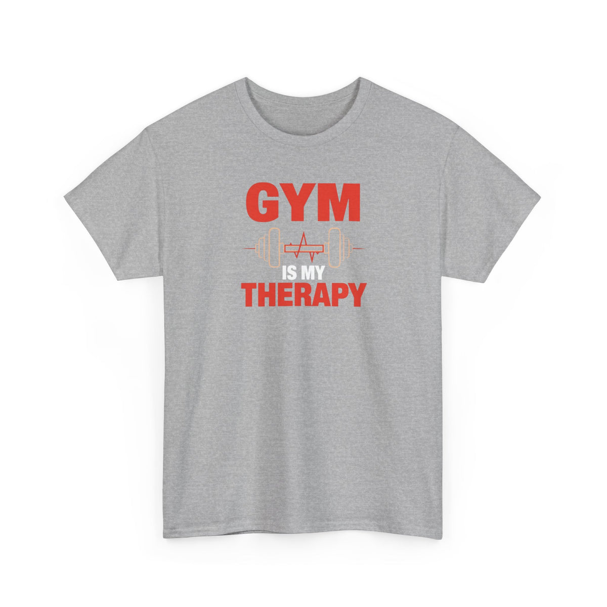 Unisex Heavy Cotton Tee, gym therapy