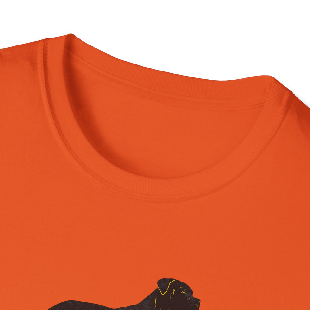 Unisex Softstyle T-Shirt, Portrait  of Dog