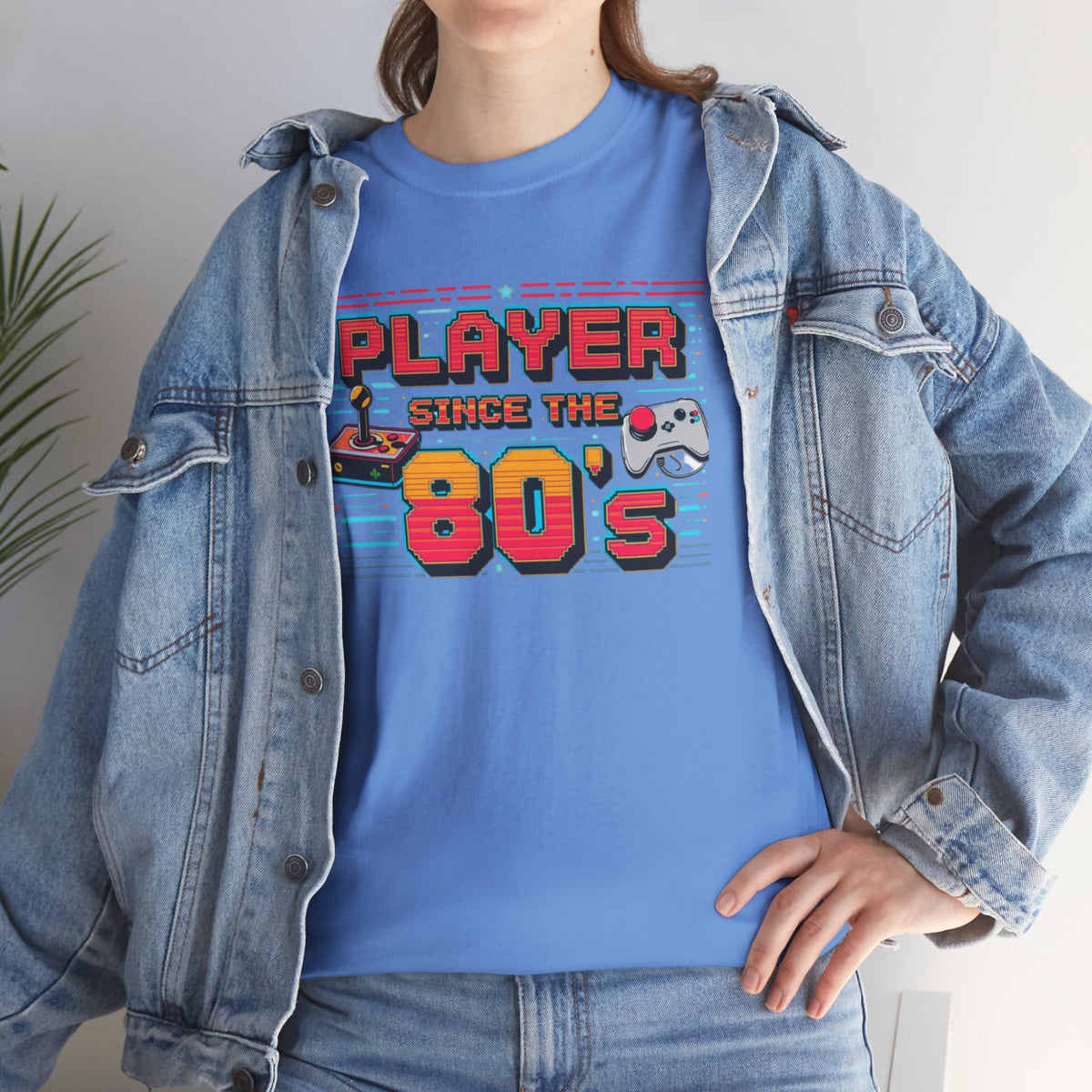 Unisex Heavy Cotton Tee, 80's game