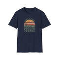 Unisex Softstyle T-Shirt, born to fish