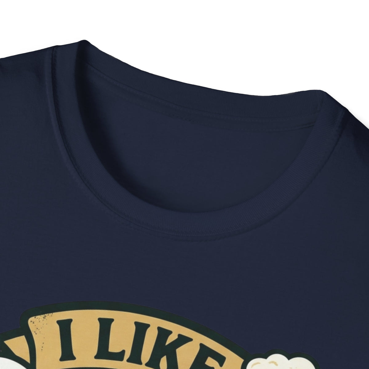 Unisex Softstyle T-Shirt, Funny Big Putts Golf Shirt, Beer and Golf Humor Tee, Novelty Golfer Gift