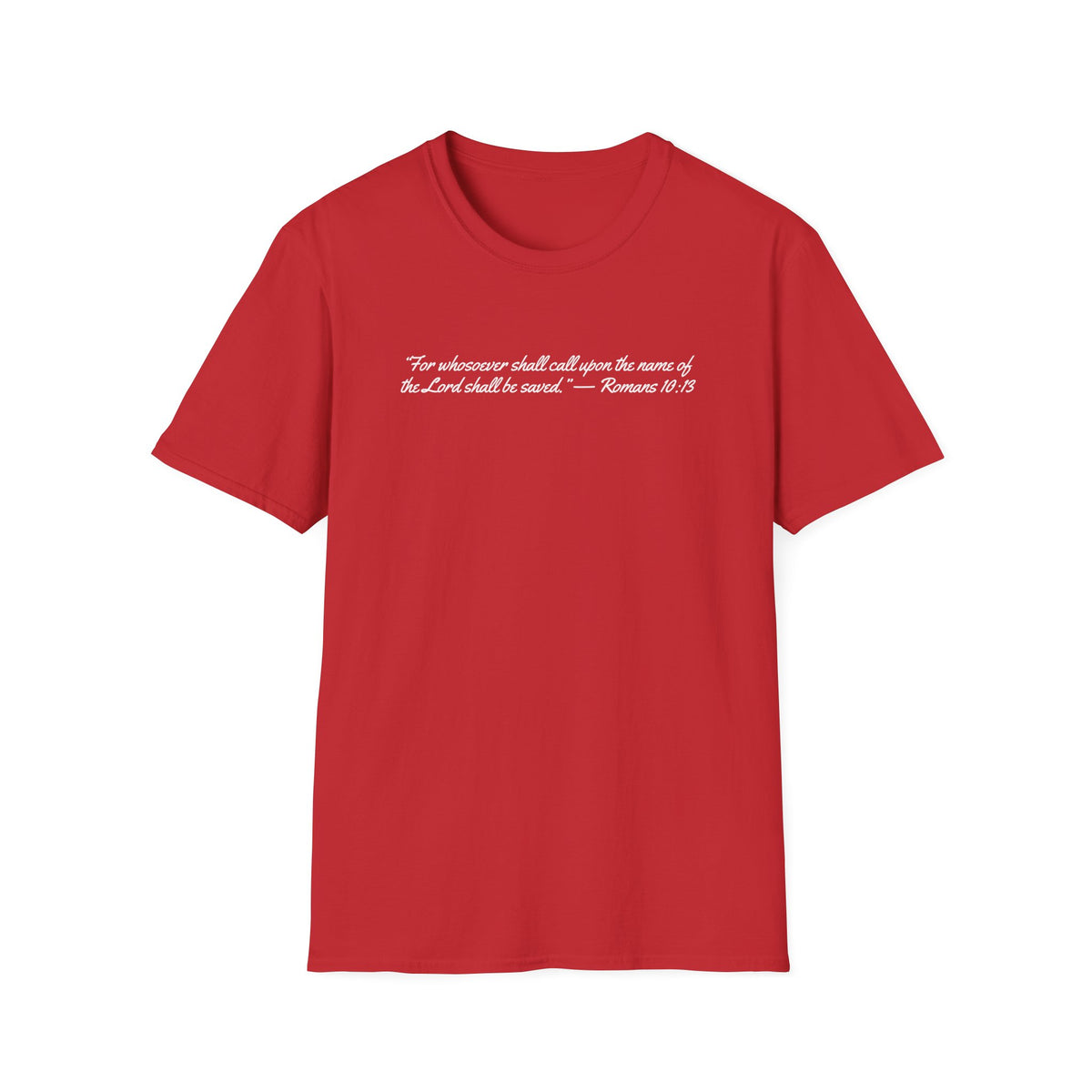 Unisex Softstyle T-Shirt, Bible Verse