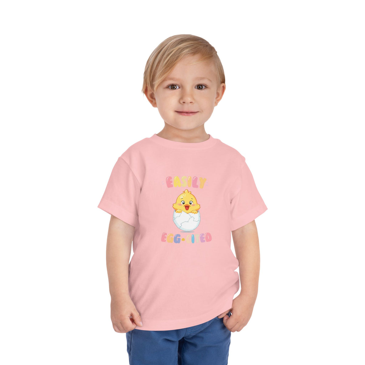 Toddler Short Sleeve Tee,easter chick shirt, egg pun shirt, funny easter shirt, cute chick tee