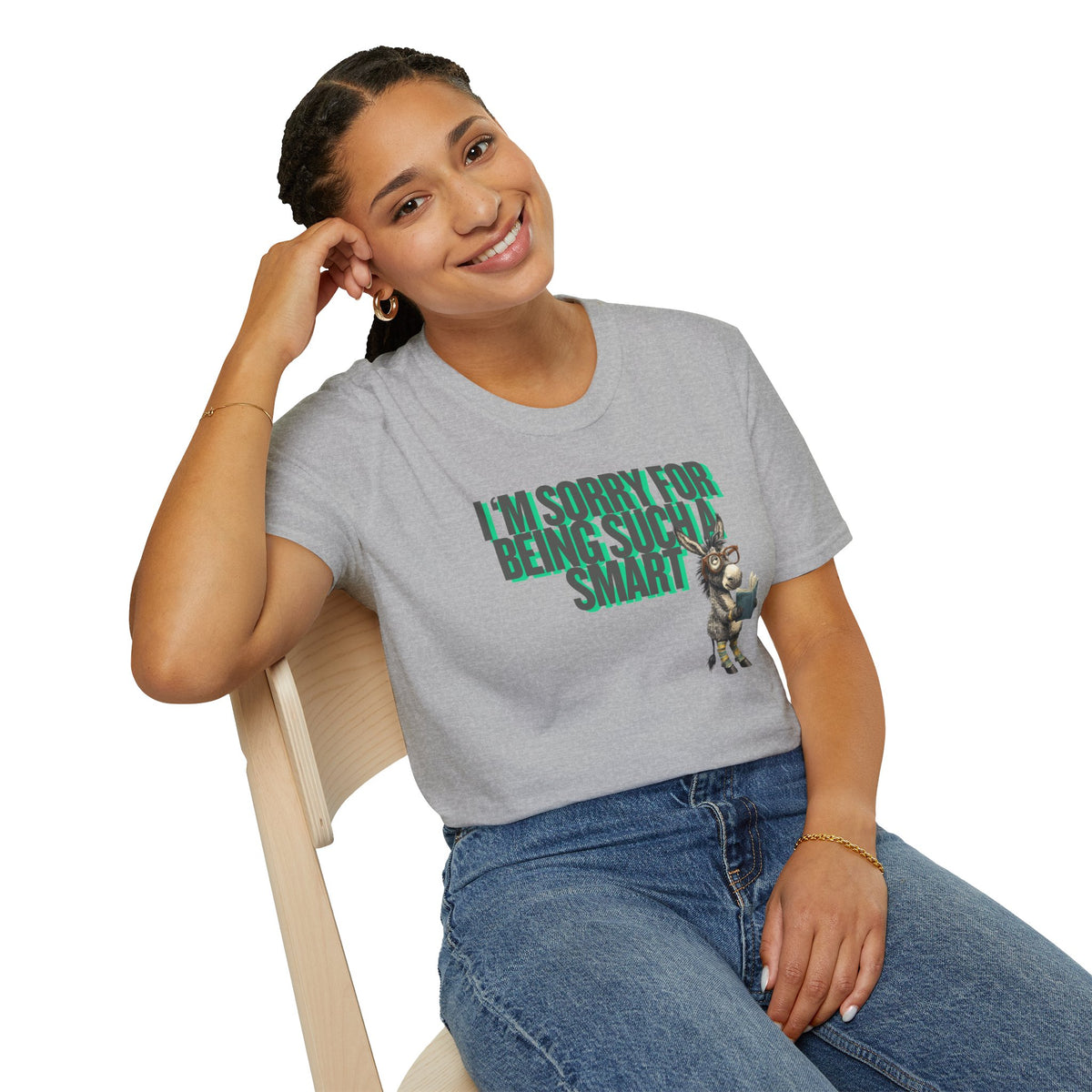 Unisex Softstyle T-Shirt, Smart Ass