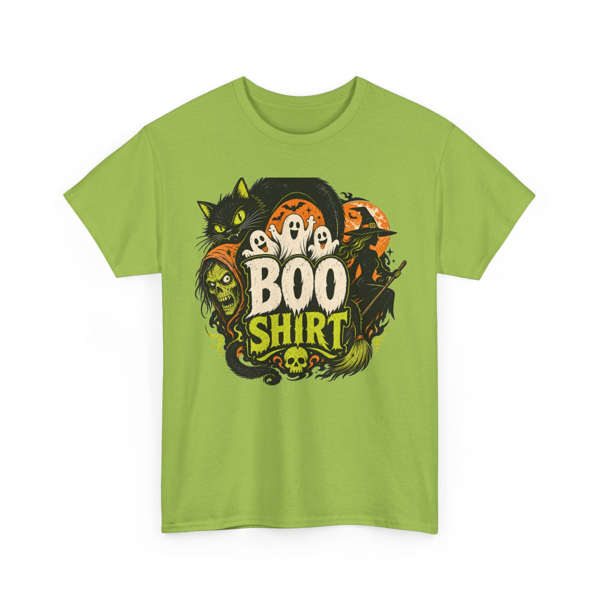 Unisex Heavy Cotton Tee, halloween shirt
