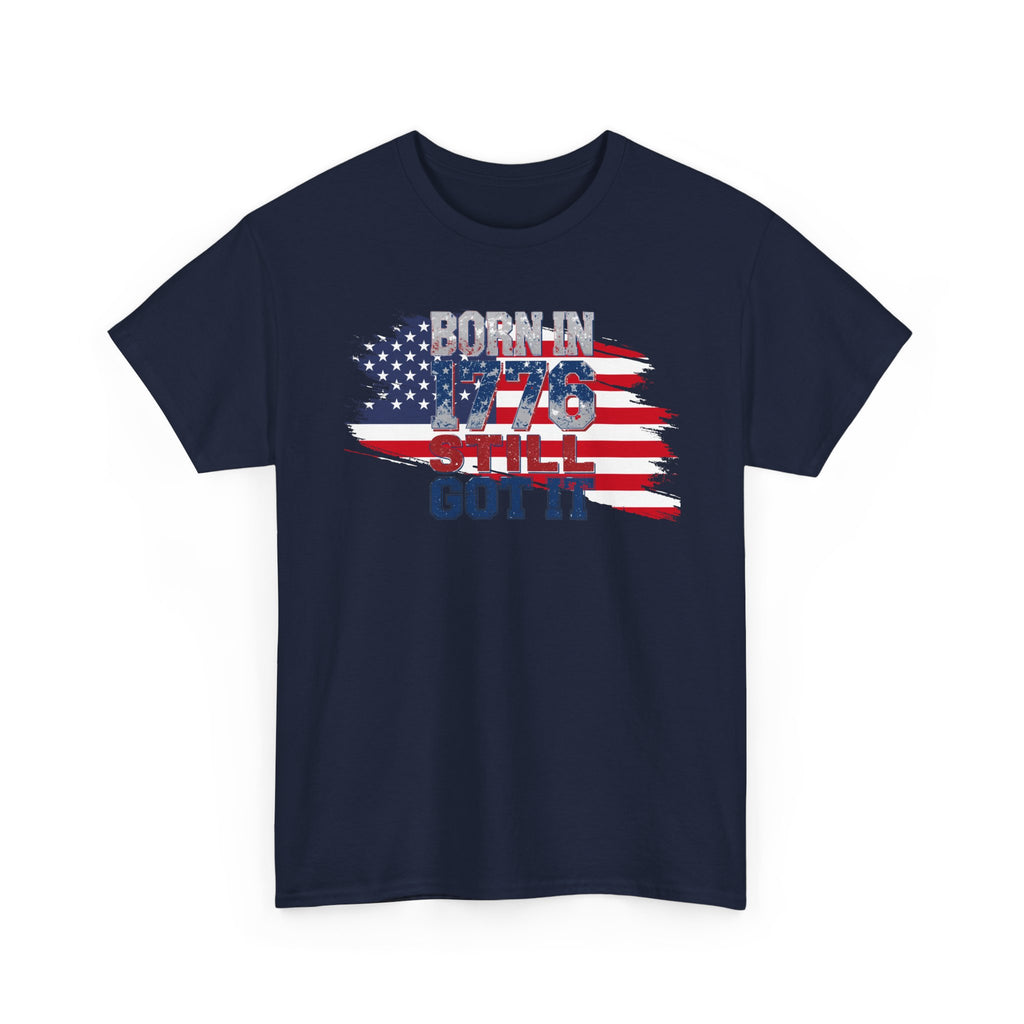 Unisex Heavy Cotton Tee, born 1776