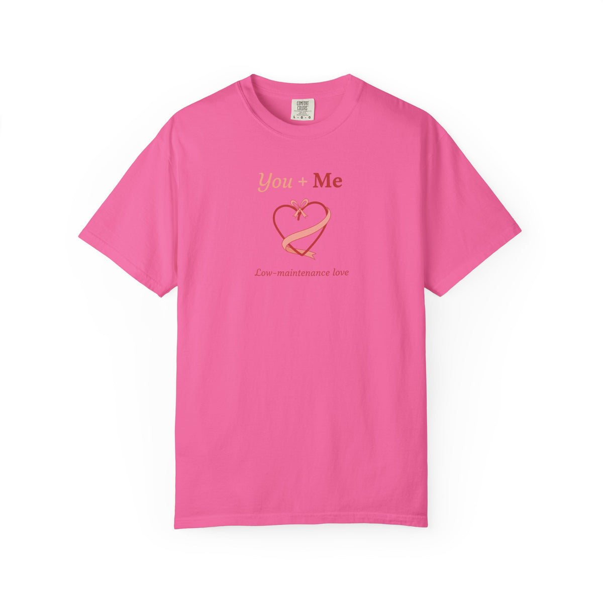 Unisex Garment-Dyed T-shirt, you And Me